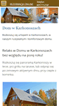 Mobile Screenshot of dom-w-karkonoszach.com